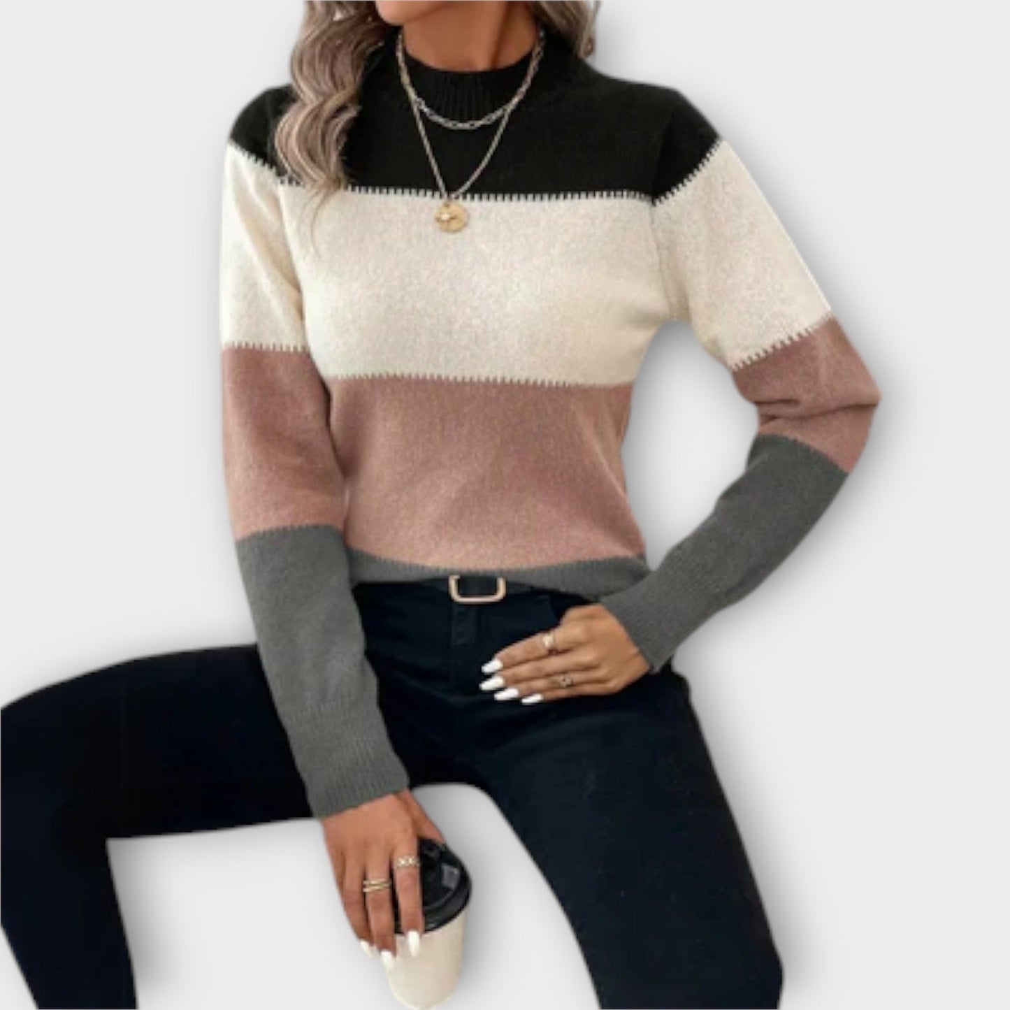 Elina™ | Lässiger & Eleganter Pullover