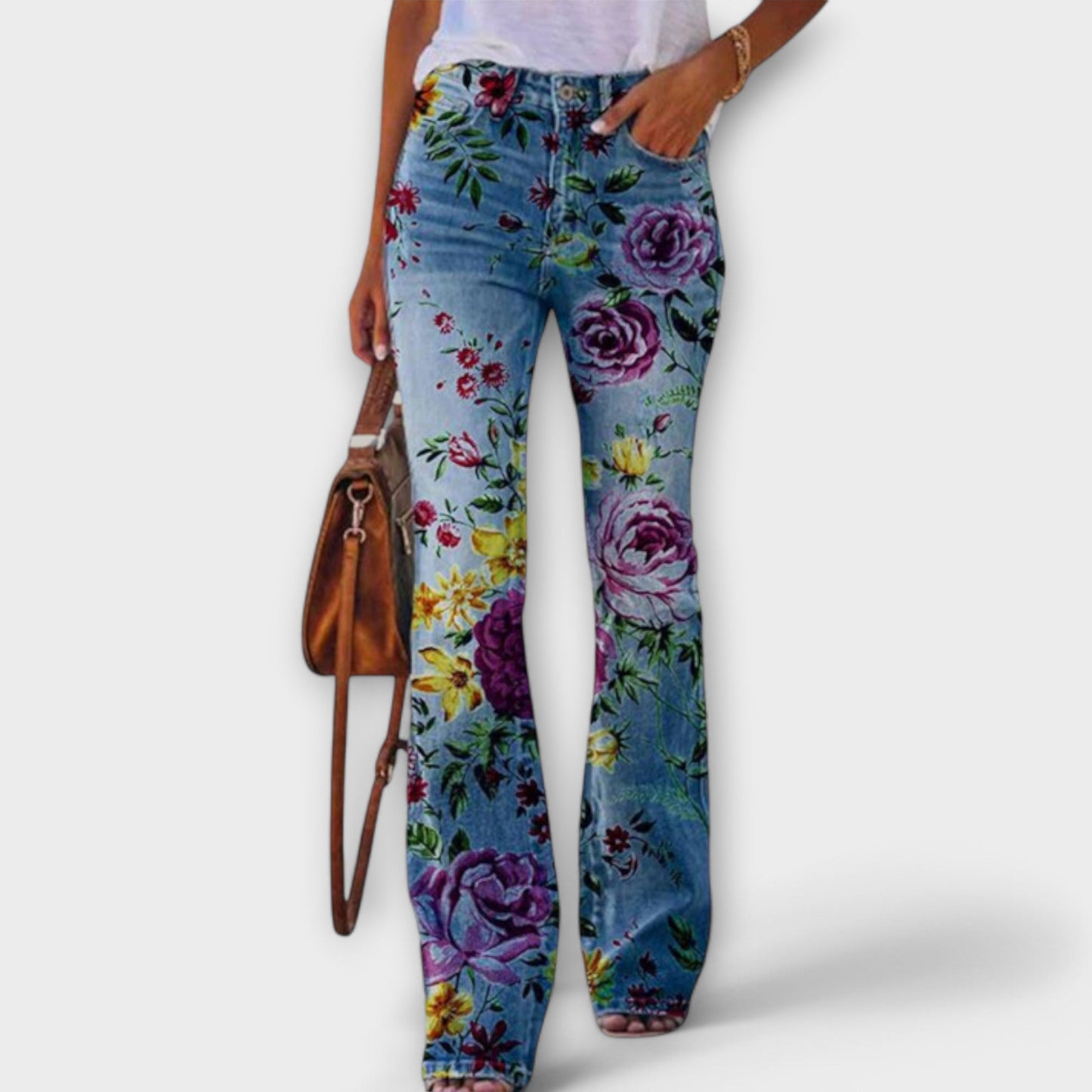 Anna™ | Hose mit Blumen