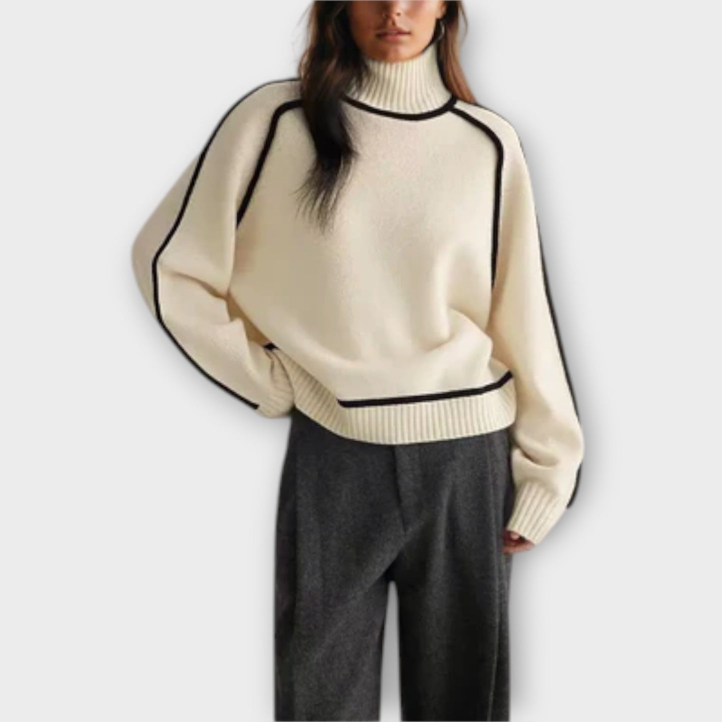 Emilie™ | Weicher & eleganter Rollkragenpullover