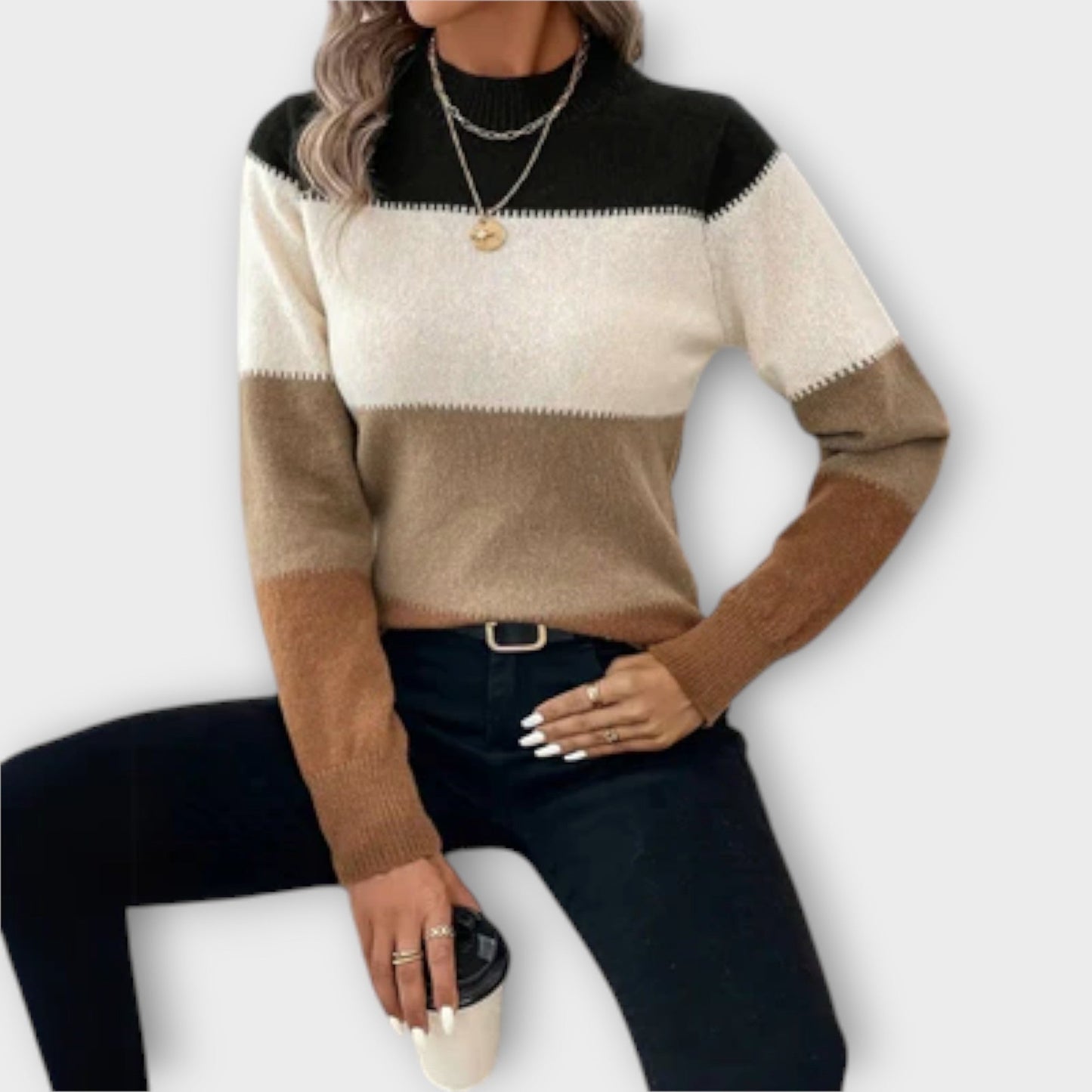 Elina™ | Lässiger & Eleganter Pullover