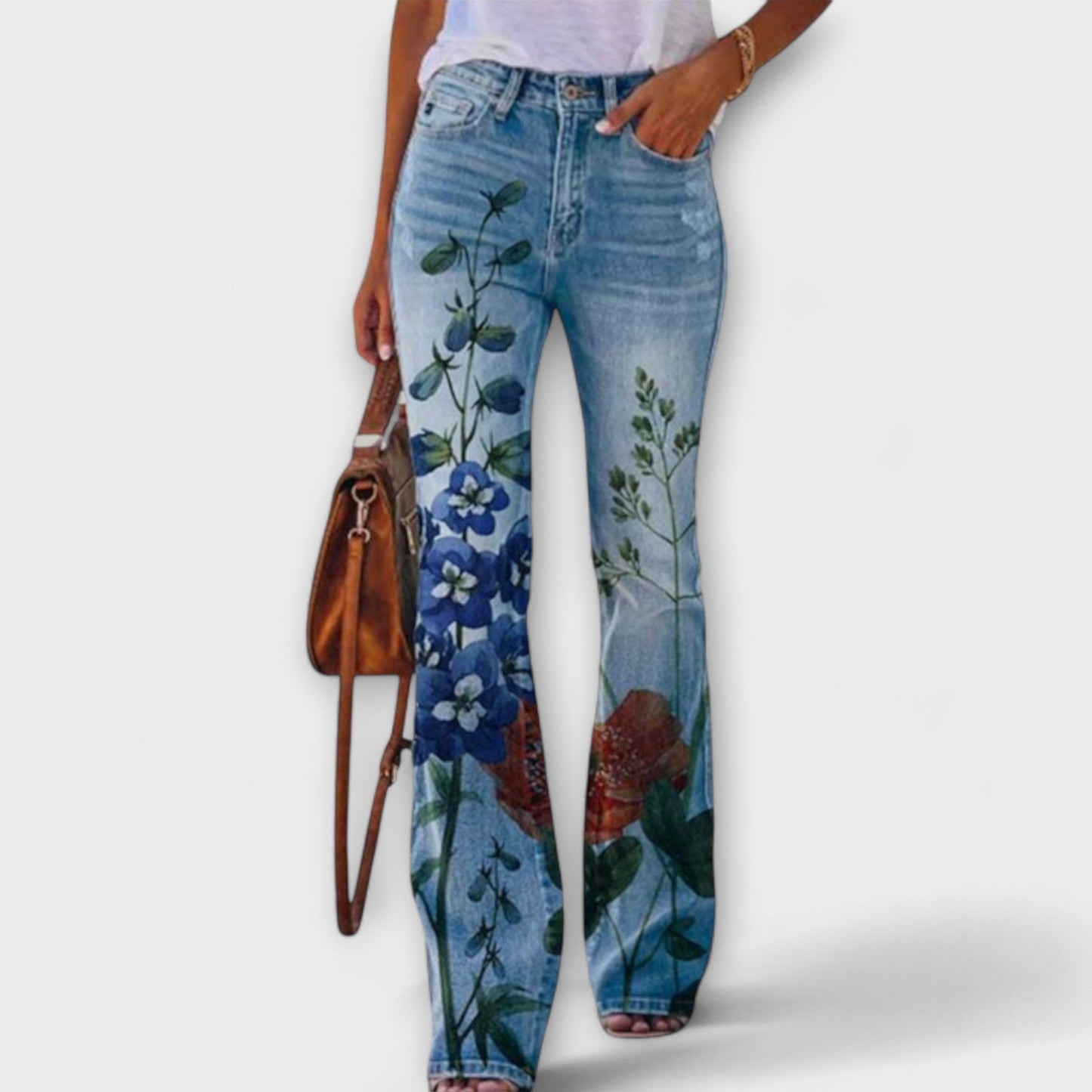 Anna™ | Hose mit Blumen