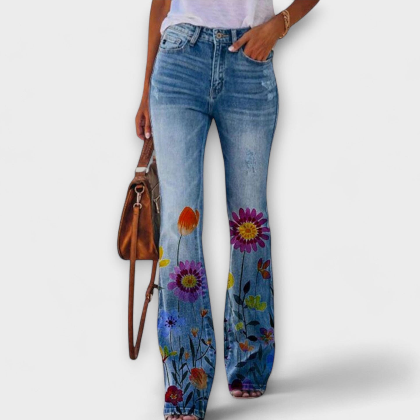 Anna™ | Hose mit Blumen