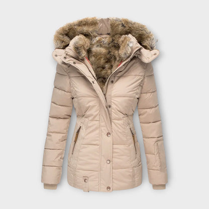 Emine™ | Kuschelige Fell-Futter Jacke