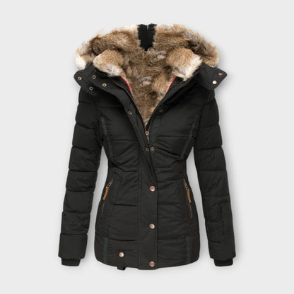 Emine™ | Kuschelige Fell-Futter Jacke