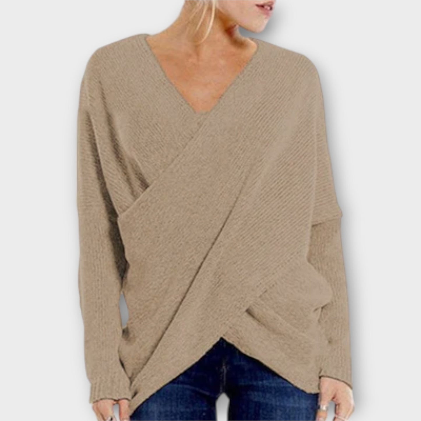 Heidi™ | Gekreuzter Pullover